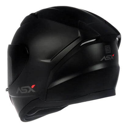 Capacete ASX City Solid Preto Grafite Fosco