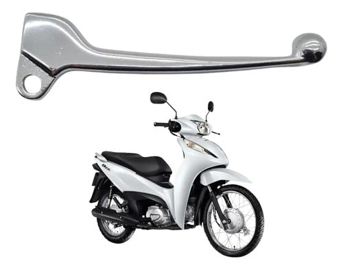 Manete de Freio a Tambor Cometa Honda Biz 100 125 Biz 110i Cromado