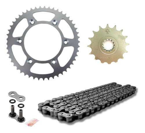 Kit Relação DID Premium com Retentor Yamaha Xj6 2010 em diante 520VA 118L 46/16T