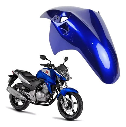 Paralama Dianteiro Paramotos Honda Cb 300r 2013 a 2015 Azul Perolizado