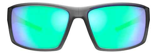 Óculos Solar Mormaii Joaca Force M0185d1385 Lente Espelhada Cor Fumé Espelho Verde-escuro Preto