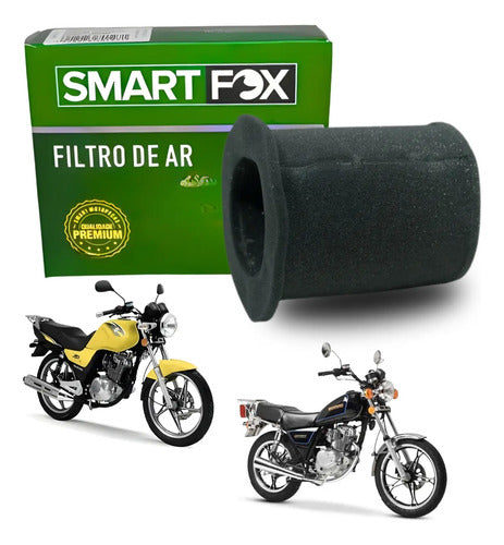 Filtro de Ar Smartfox Suzuki Yes Intruder Katana 125