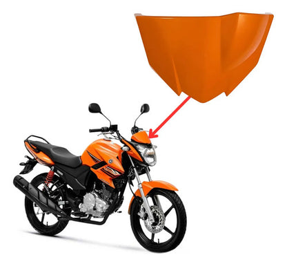 Capa do Painel Paramotos Yamaha Fazer 150 2014 a 2015 Laranja Metálico