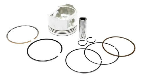 Kit Pistão com Anéis Magnetron Honda Bros Cg 160 Titan Fan Start Cargo 0,50 mm
