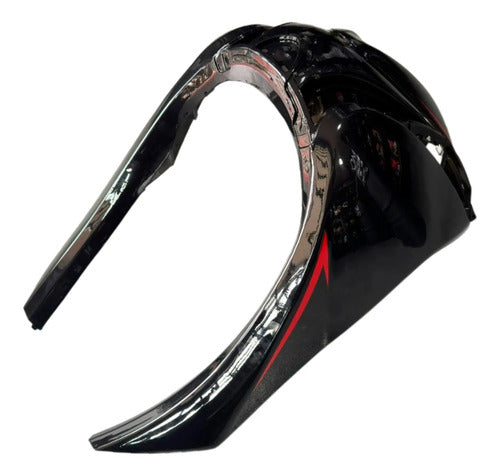 Carenagem Frontal Bico Smartfox Shineray Jet 50 125 2023 a 2025 Preto