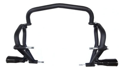 Protetor de Motor com Slider Chapam Yamaha Mt-09 2014 a 2025 Preto Fosco