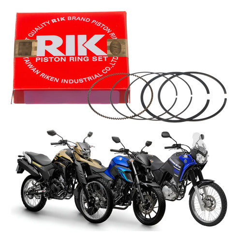 Jogo de Anéis do Pistão RIK Yamaha Fazer Lander Ténéré 250 0,75