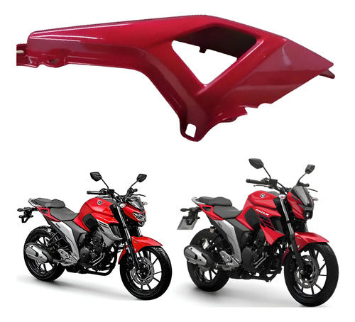 Rabeta Lateral Direita Yamaha Fazer Fz25 250 2020 a 2024 Vermelho