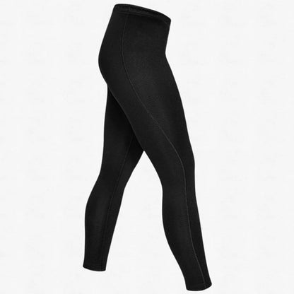 Calça Térmica Segunda Pele Curtlo Thermoskin Aveludada Feminina Preto