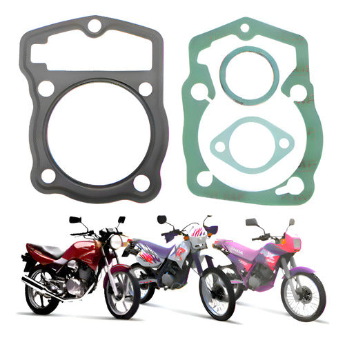 Jogo de Juntas Superior do Motor KMP Honda Cbx 200 Strada Nx 200 Xr 200r