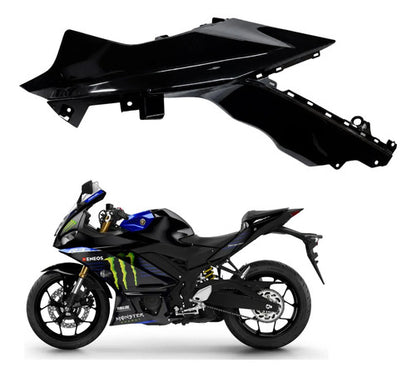 Carenagem Lateral Superior Yamaha Yzf-R3 2020 a 2025 Preto