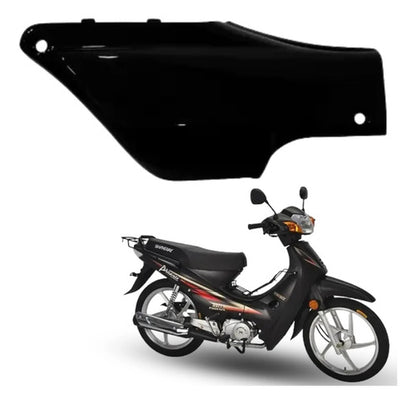 Tampa Lateral Direita Iron Shineray Phoenix 50 2011 a 2019 Preto
