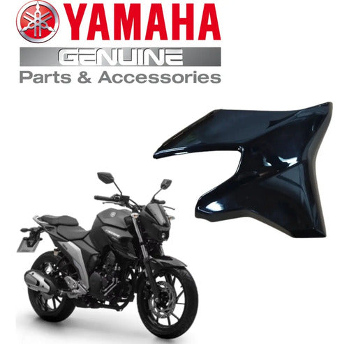 Guia de Ar Aba do Tanque Direita Yamaha Fazer Fz25 250 2020 a 2024 Preto Brilhante