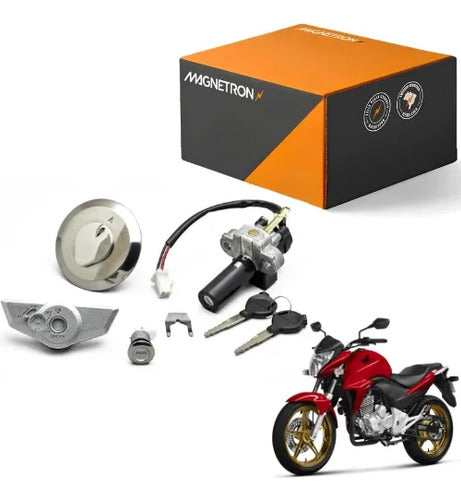 Conjunto de Travas Magnetron Honda Cb 300r 2009 em diante