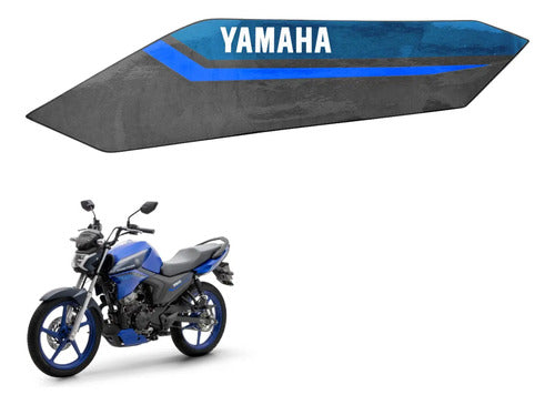 Adesivo da Tampa Lateral Esquerda Yamaha Factor Dx 150 2025 Azul Metálico