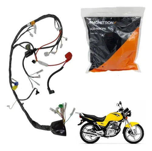 Fiação Chicote Elétrico Principal Magnetron Suzuki Yes 125 2008 a 2010