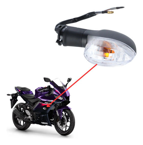 Pisca Dianteiro Direito Yamaha Yzf-R3 2020 a 2025