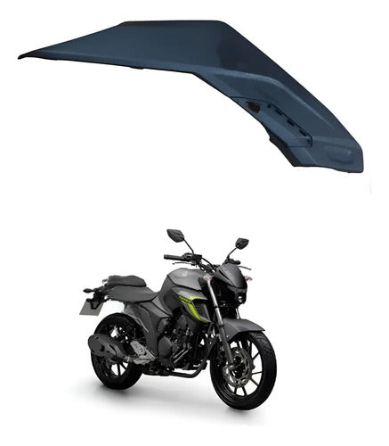 Painel Lateral Direito Yamaha Fazer Fz25 250 2018 em diante Preto Fosco