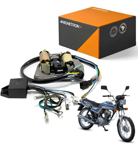 Kit Conversor Platinado para CDI com Bobina de Pulso Magnetron Honda Cg 125 Today
