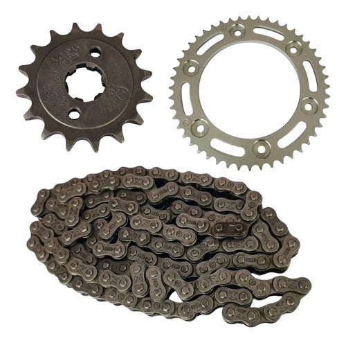 Kit Relação Smartfox sem Retentor Honda Bros 160 Xre 190 428H 128L 48/16T