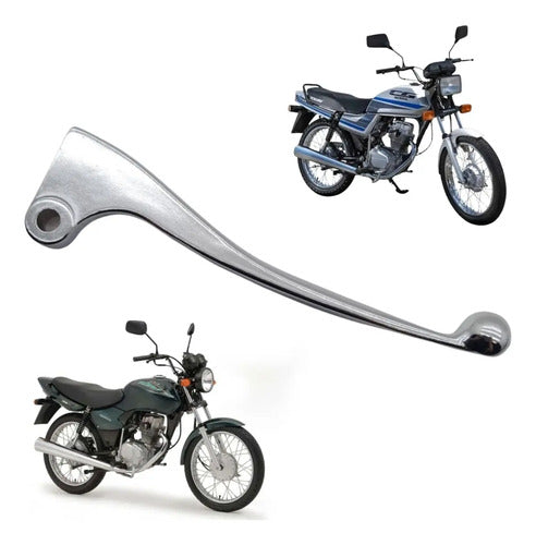 Manete de Freio a Tambor Cometa Honda Cg 125 Titan Today 1992 a 2004 Cromado