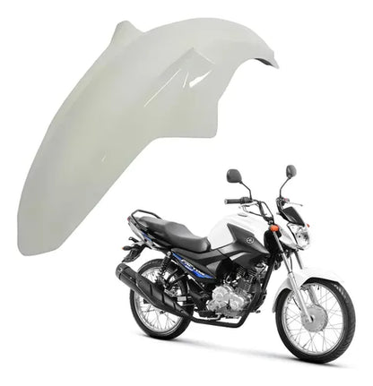 Paralama Dianteiro Paramotos Yamaha Factor 125 150 2016 a 2018 Branco