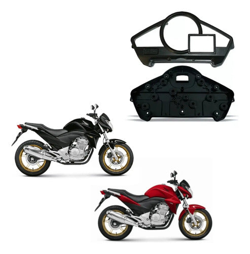 Carcaça Superior e Inferior do Painel Paramotos Honda Cb 300r 2009 em diante