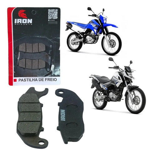 Pastilha de Freio Dianteira Iron Yamaha Crosser 150 Lander 250 2016 a 2020