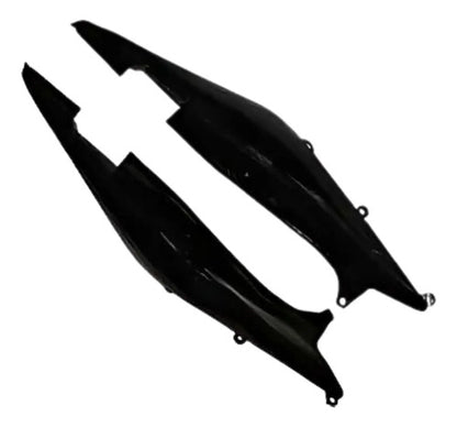 Par de Rabetas Laterais Paramotos Honda Cb 300r 2013 em diante Preto Fosco