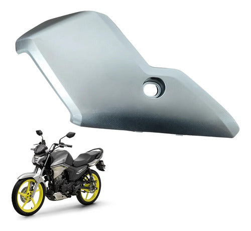 Spoiler do Motor Esquerdo Yamaha Factor Dx 150 2025 Prata