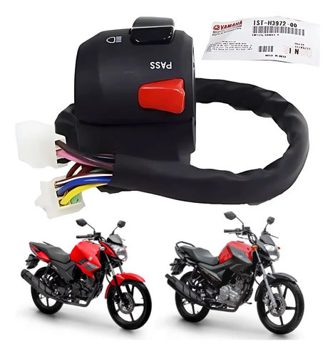 Interruptor do Farol Yamaha Factor 125 2016 em diante Factor Fazer 150 2016 a 2025