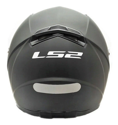 Capacete LS2 FF358 Solid Preto Fosco