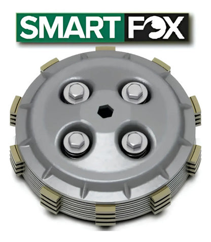 Kit Embreagem Completo Smartfox Yamaha Fazer Crosser 150 2014 em diante Factor 150 2016 em diante