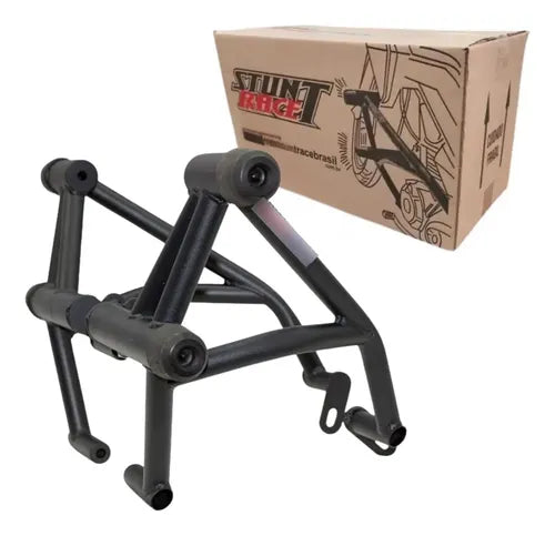 Protetor de Motor Stunt Race Street Cage Honda Sahara Tornado 300 2024 em diante Preto Fosco