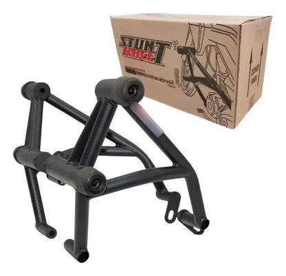 Protetor de Motor Stunt Race Street Cage Honda Sahara Tornado 300 2024 em diante Preto Fosco