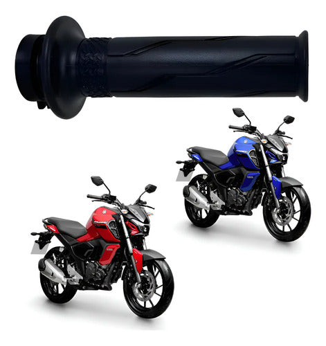 Manopla Direita Yamaha Fazer 150 Preto