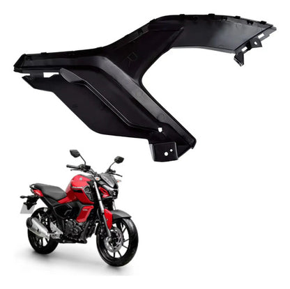 Guia de Ar Aba do Tanque Inferior Direita Yamaha Fazer Fz15 150 2023 a 2024 Preto