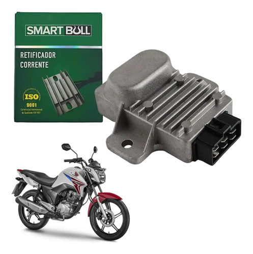 Regulador Retificador Smartfox Honda Cg 150 Titan 2014 a 2015 12V