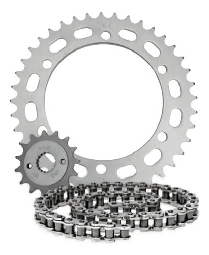 Kit Relação Iron sem Retentor Sundown Stx 200 Motard 2006 a 2011 520H 106L 36/12T