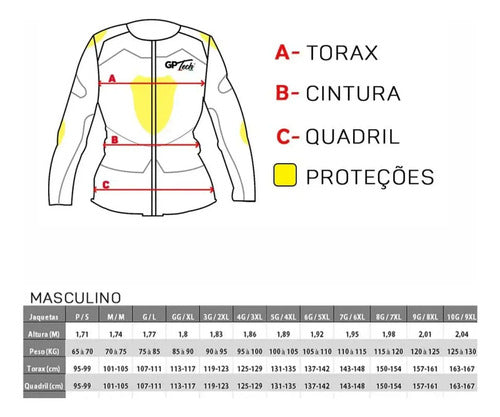 Jaqueta GP Tech Tour Casual Resistente à Água Cinza