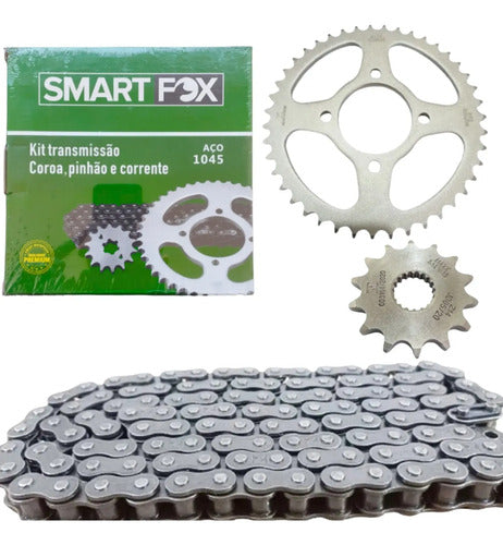 Kit Relação Smartfox sem Retentor Yamaha Factor 125 2016 em diante 428H 126L 43/14T