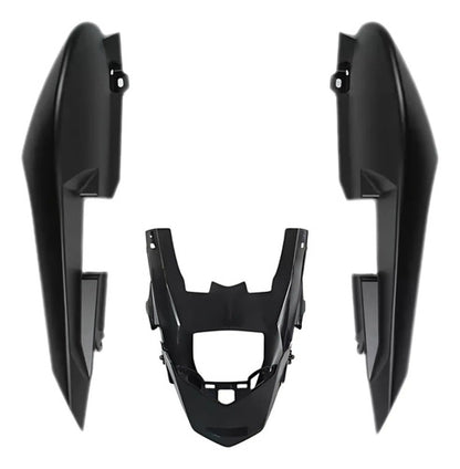 Rabeta Lateral Completa Paramotos Yamaha Fazer 150 2022 a 2025 Preto Fosco