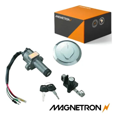 Conjunto de Travas Magnetron Honda Cbx 200 Strada 1994 a 2002