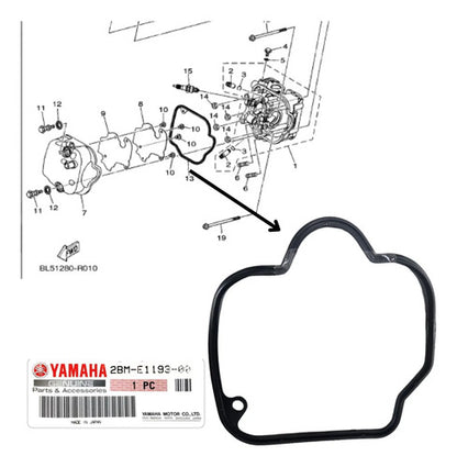 Gaxeta da Tampa do Cabeçote Yamaha Neo 125 2017 a 2025