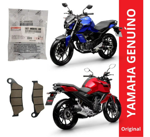 Pastilha de Freio Dianteira Yamaha Fazer Fz15 150 2023 em diante Yzf-R15 2024 a 2025