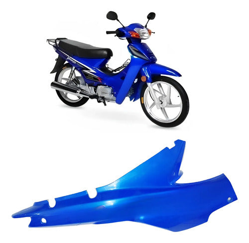 Rabeta Lateral Direita Iron Shineray Phoenix 50 Xy 50q 2011 a 2019 Azul