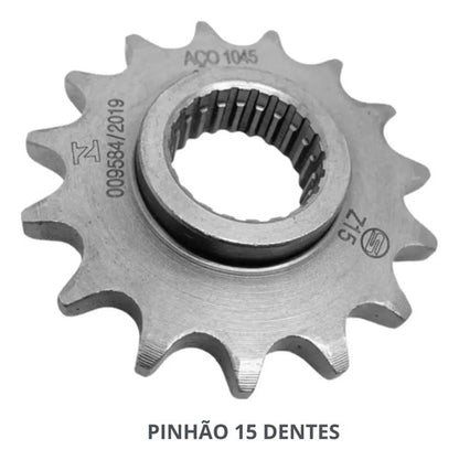 Kit Relação Smartfox sem Retentor Honda Nx 400 Falcon 1999 a 2008 520H 106L 40/15T