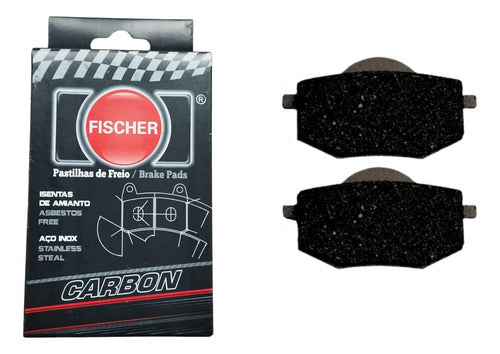 Pastilha de Freio Dianteira Fischer Carbon Yamaha Xv 250 Virago 400 Virago 535 Virago FJ1580C