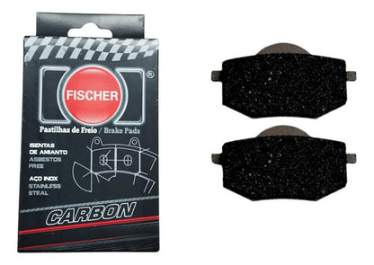 Pastilha de Freio Dianteira Fischer Carbon Yamaha Xv 250 Virago 400 Virago 535 Virago FJ1580C