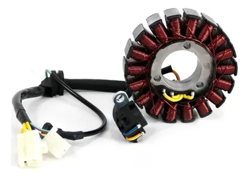 Magneto Estator com Bobina de Pulso Magnetron Honda Cb 250f Twister 2016 em diante
